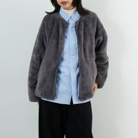 08 ﾁｬｺｰﾙ&&モデル身長：162cm 着用サイズ：F&&