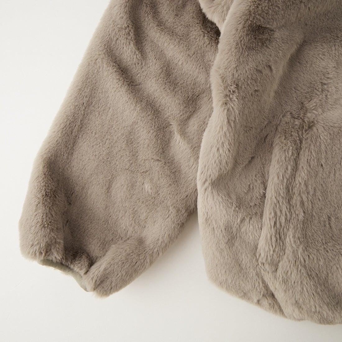 Jeans Factory Clothes [ジーンズファクトリークローズ] リバーシブルフェイクファーブルゾン [147221] 27 ｸﾞﾚｰｼﾞｭ