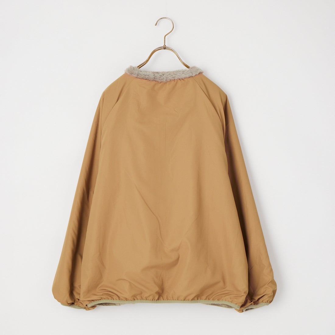 Jeans Factory Clothes [ジーンズファクトリークローズ] リバーシブルフェイクファーブルゾン [147221] 27 ｸﾞﾚｰｼﾞｭ