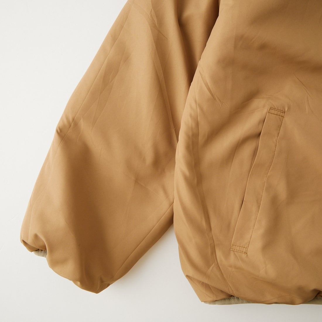 Jeans Factory Clothes [ジーンズファクトリークローズ] リバーシブルフェイクファーブルゾン [147221] 27 ｸﾞﾚｰｼﾞｭ