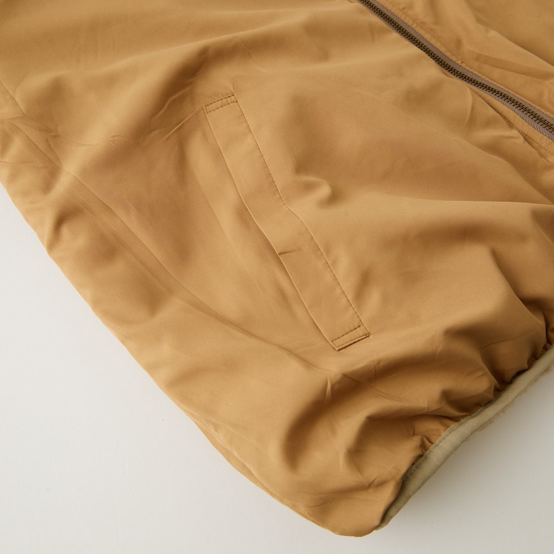 Jeans Factory Clothes [ジーンズファクトリークローズ] リバーシブルフェイクファーブルゾン [147221] 27 ｸﾞﾚｰｼﾞｭ