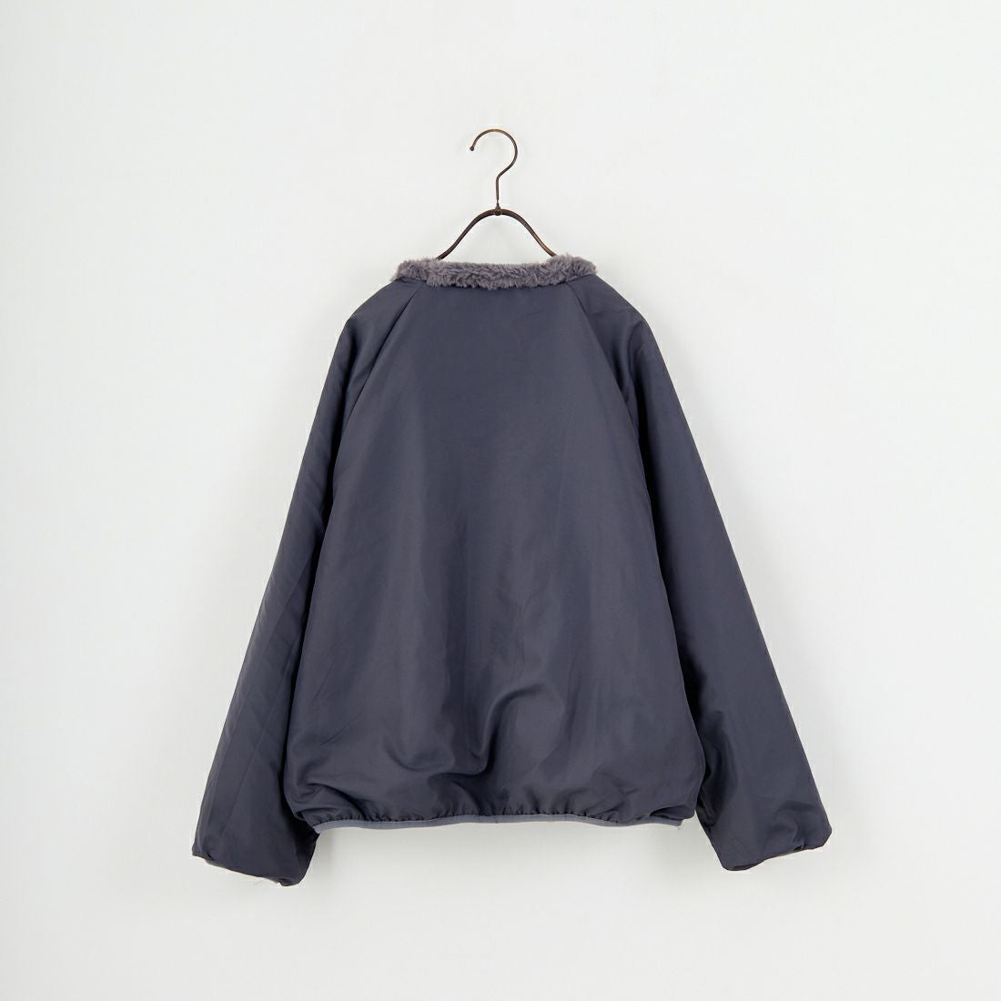 Jeans Factory Clothes [ジーンズファクトリークローズ] リバーシブルフェイクファーブルゾン [147221] 08 ﾁｬｺｰﾙ