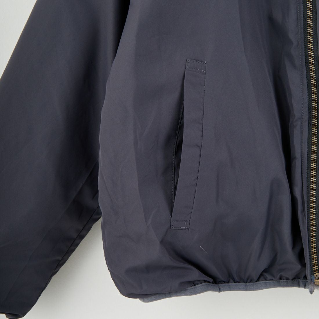 Jeans Factory Clothes [ジーンズファクトリークローズ] リバーシブルフェイクファーブルゾン [147221] 08 ﾁｬｺｰﾙ