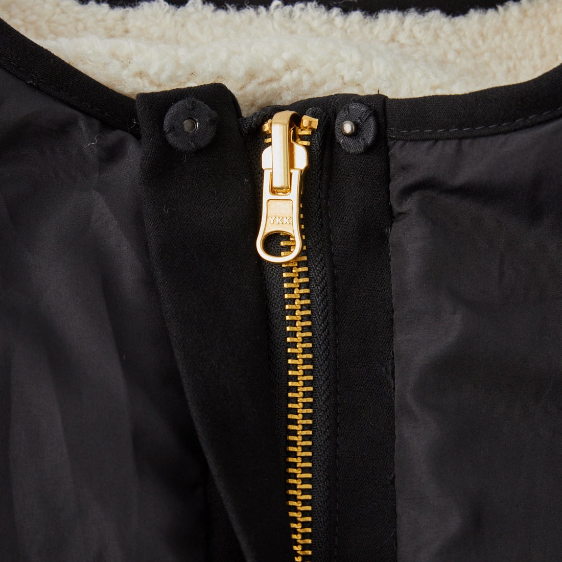 Jeans Factory Clothes [ジーンズファクトリークローズ] サイドファスナー リバーシブルボアジャケット [157216] 01 ﾎﾜｲﾄ