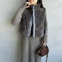 GREY&&モデル身長：150cm 着用サイズ：F&&