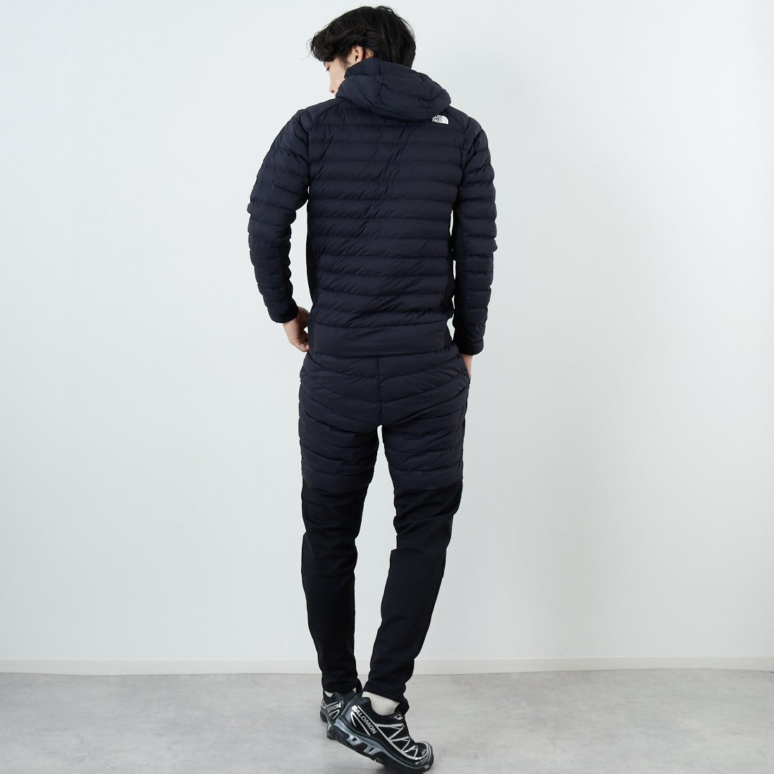 THE NORTH FACE [ザ ノースフェイス] レッドランフーディ [NY82576] K &&モデル身長：179cm 着用サイズ：M&&