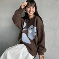 28 BROWN&&モデル身長：150cm 着用サイズ：F&&