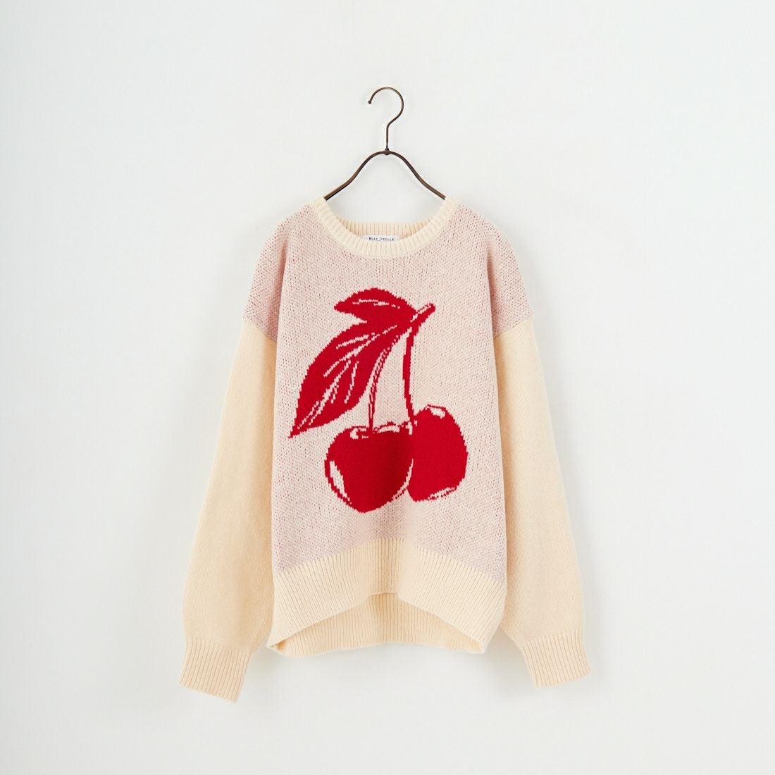 Noir Fabrik [ヌワールファブリック] アソートジャガードニットプルオーバー [NF25131043] 22 BEIGE