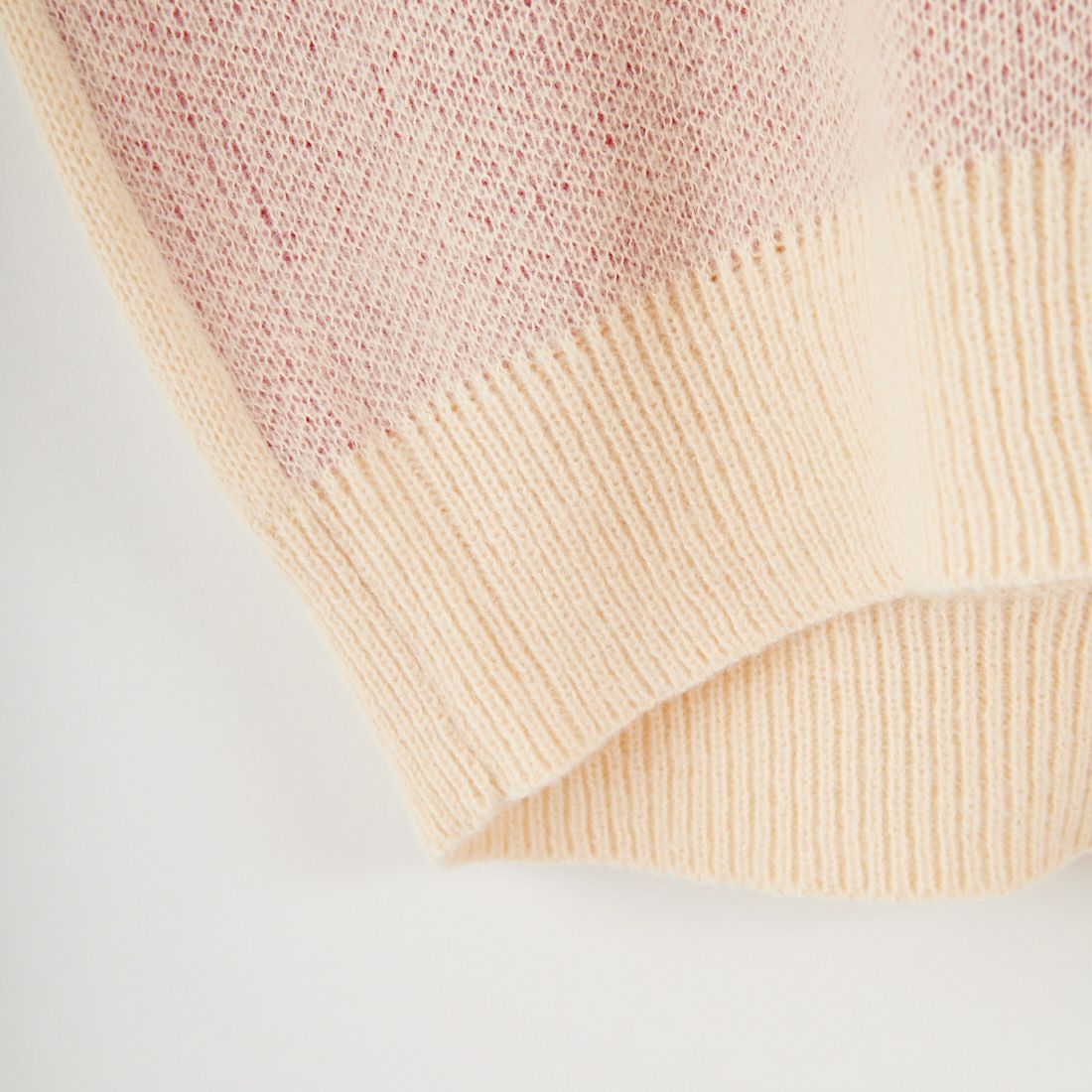 Noir Fabrik [ヌワールファブリック] アソートジャガードニットプルオーバー [NF25131043] 22 BEIGE