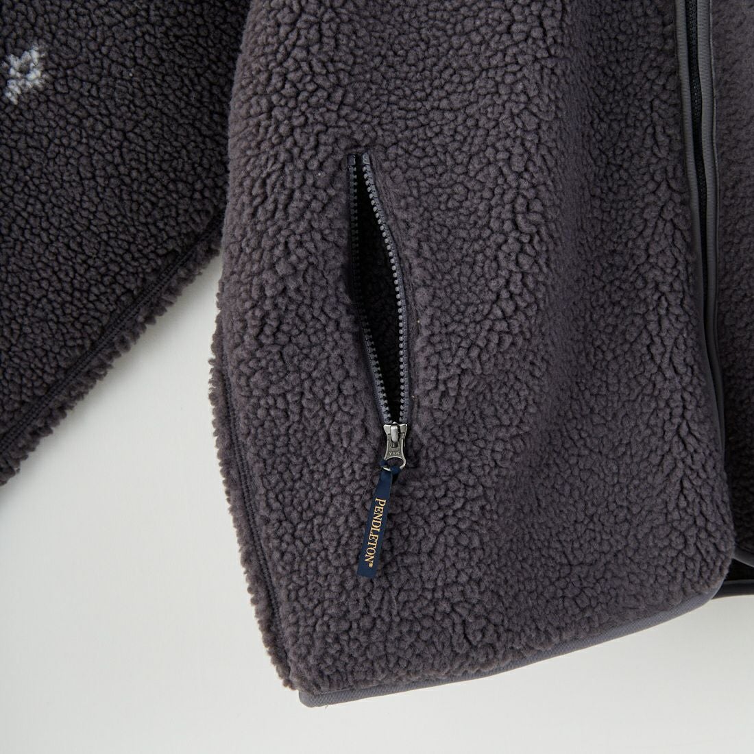 PENDLETON [ペンドルトン] ジップボアフーディ [5475-1025] 75 S.GRAY