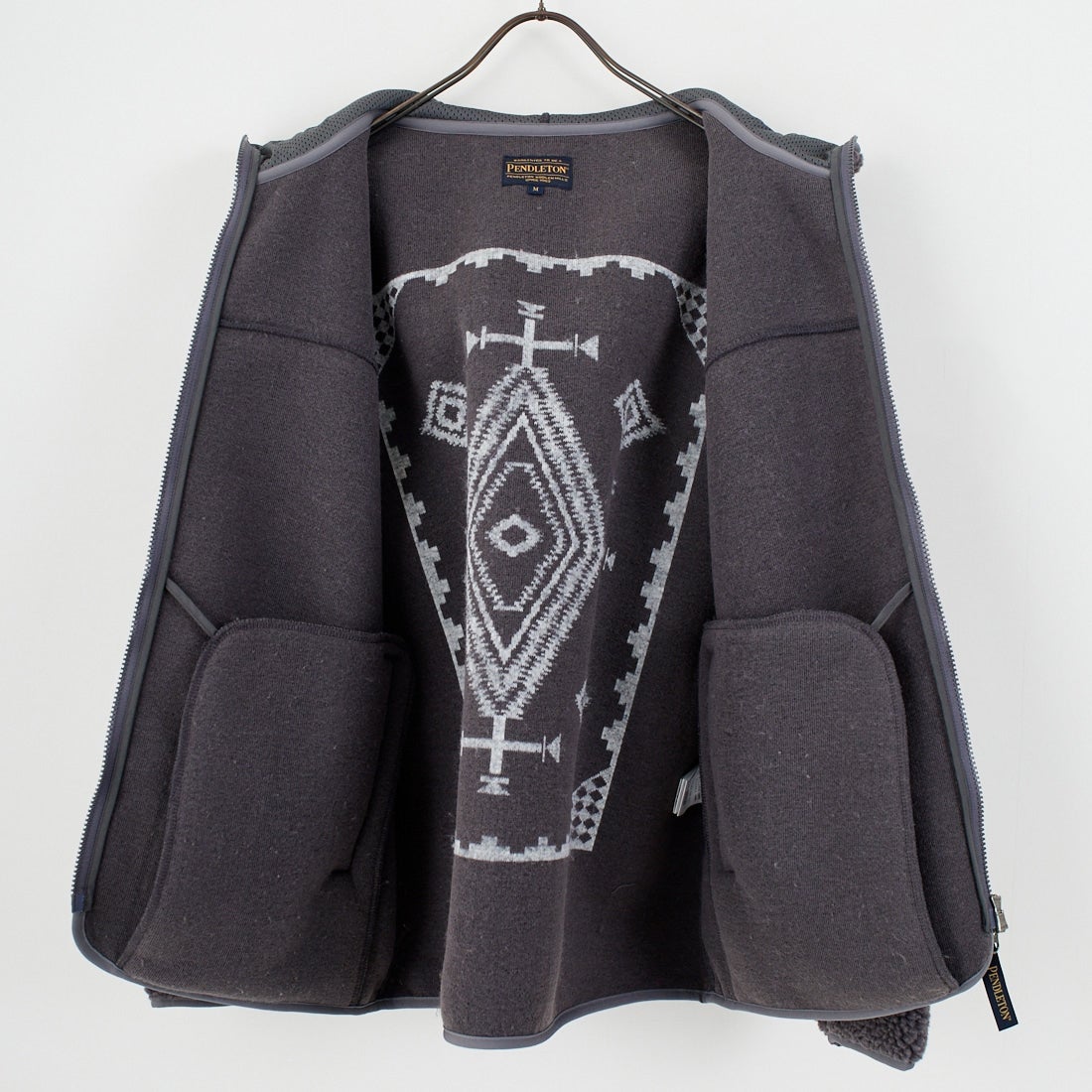 PENDLETON [ペンドルトン] ジップボアフーディ [5475-1025] 75 S.GRAY