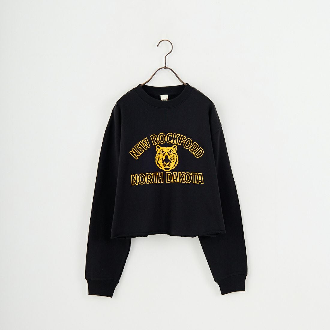 SCREEN STARS [スクリーンスターズ] 別注 アニマルカレッジ カットオフスウェット [2523-IN1-JF] BLACK