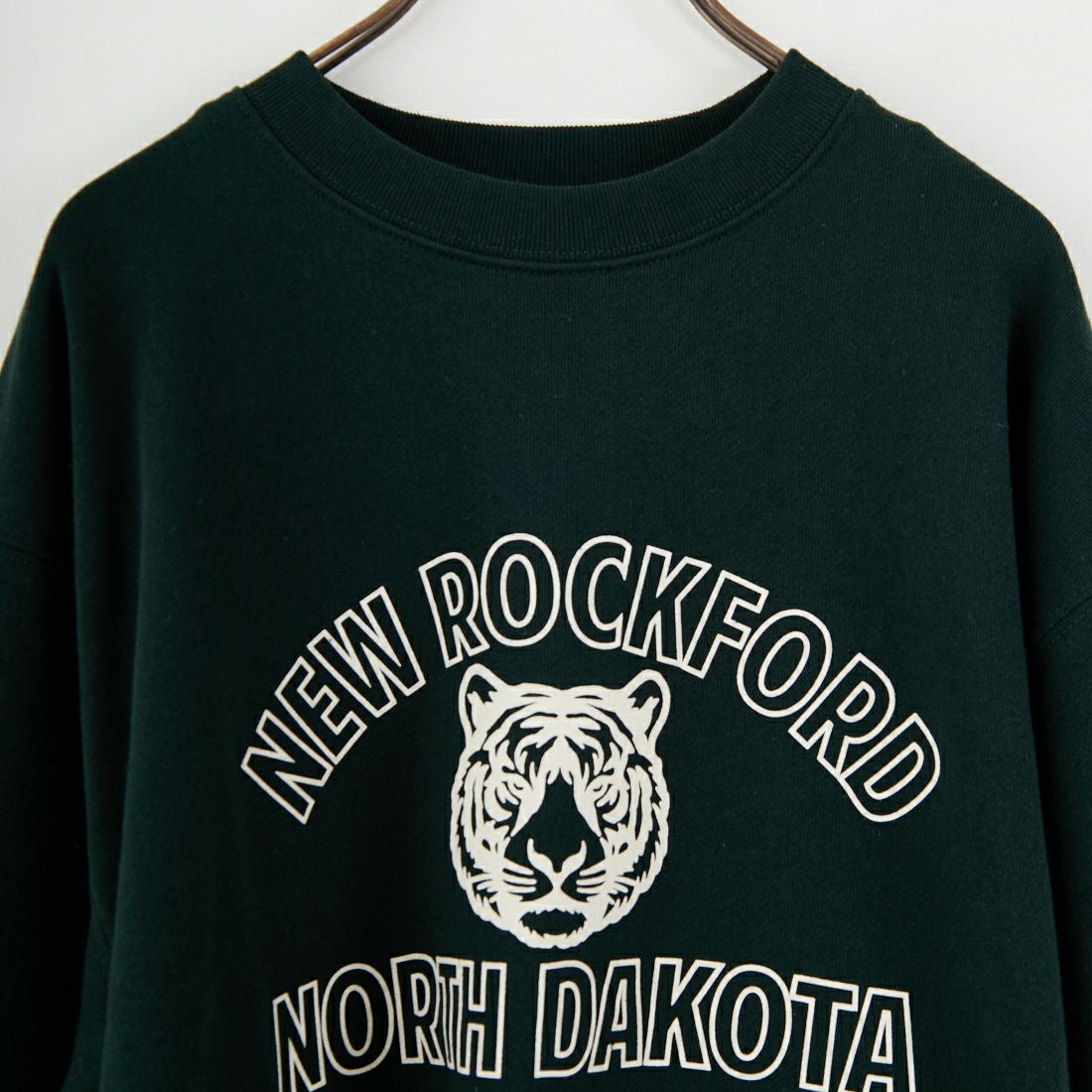 SCREEN STARS [スクリーンスターズ] 別注 アニマルカレッジ カットオフスウェット [2523-IN1-JF] MOSS GREEN