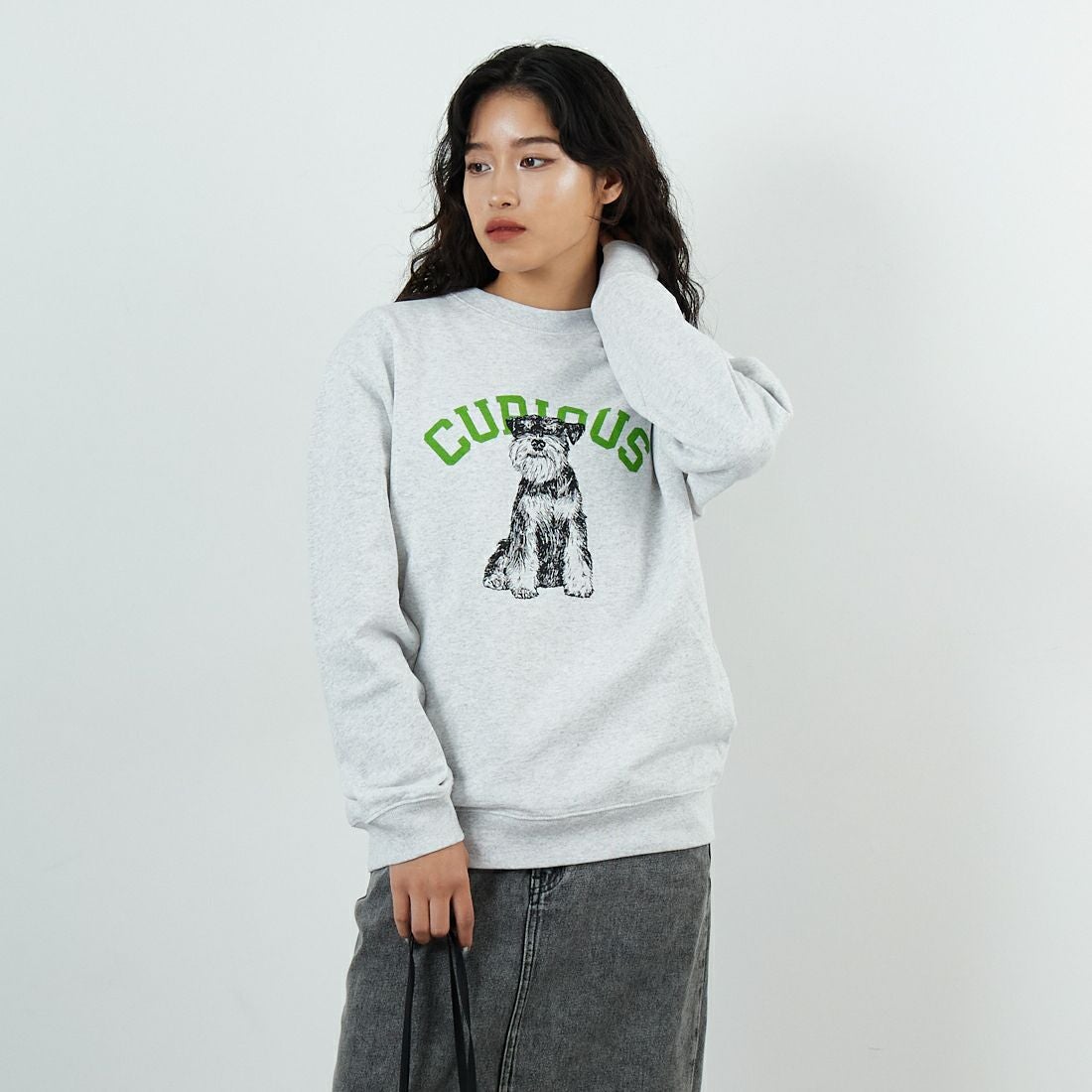 ASH&&モデル身長：162cm 着用サイズ：F&&