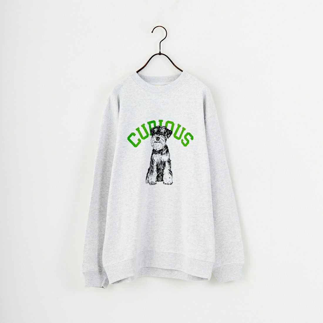 SCREEN STARS [スクリーンスターズ] 別注 アニマルプリント オーバーサイズスウェット [2523-IN2-JF] ASH