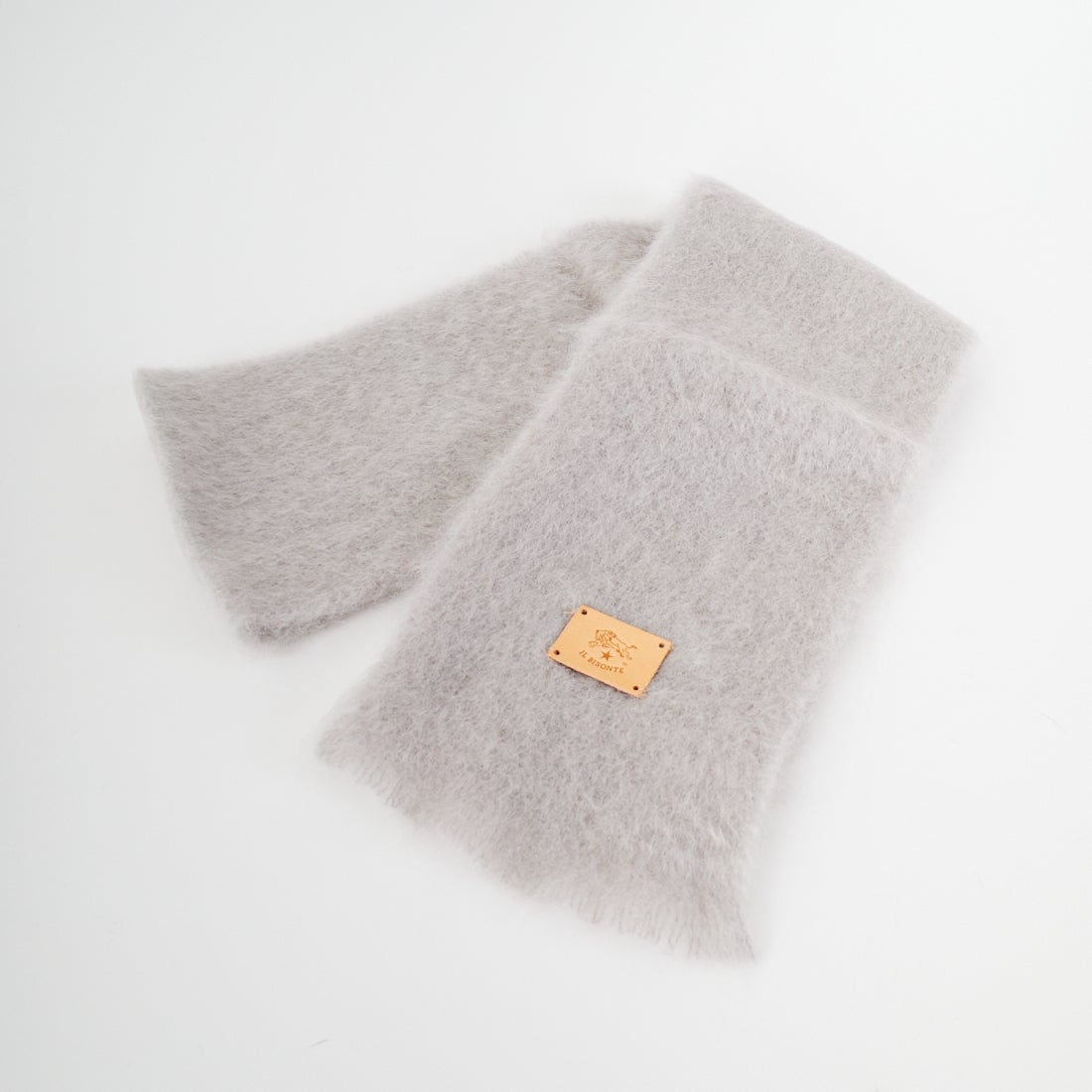 IL BISONTE [イルビゾンテ] ウールマフラー [54252309581] 92 ﾗｲﾄｸﾞﾚｰ