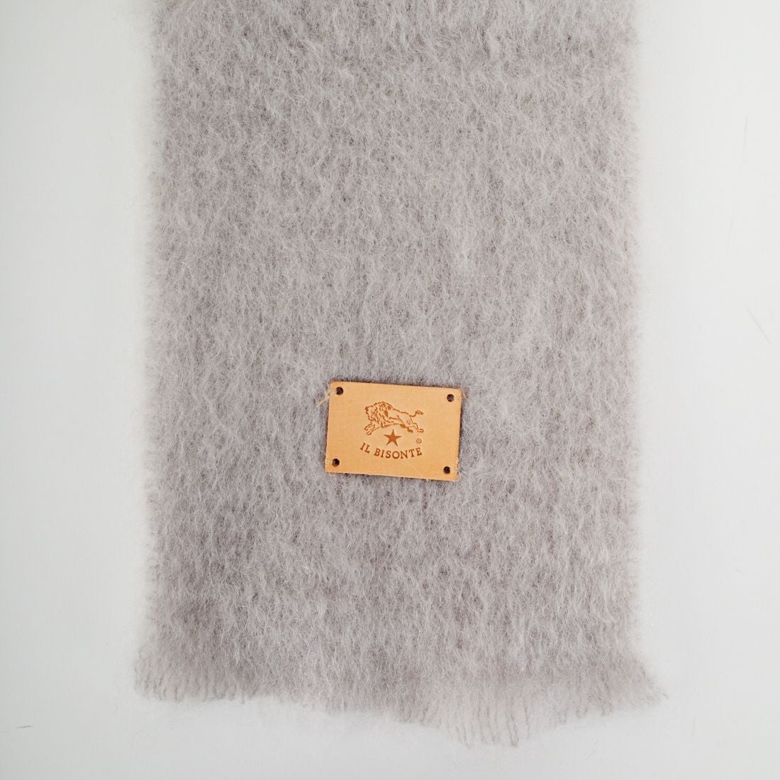 IL BISONTE [イルビゾンテ] ウールマフラー [54252309581] 92 ﾗｲﾄｸﾞﾚｰ