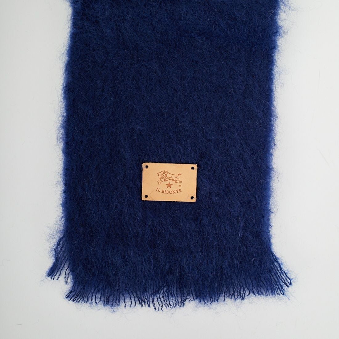 IL BISONTE [イルビゾンテ] ウールマフラー [54252309581] 37 ﾌﾞﾙｰ