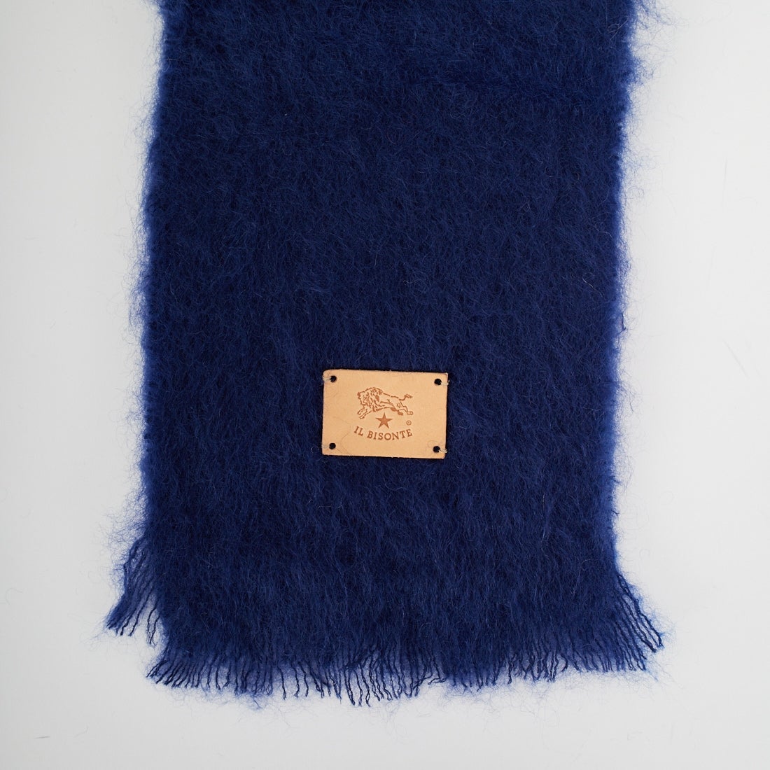 IL BISONTE [イルビゾンテ] ウールマフラー [54252309581] 37 ﾌﾞﾙｰ