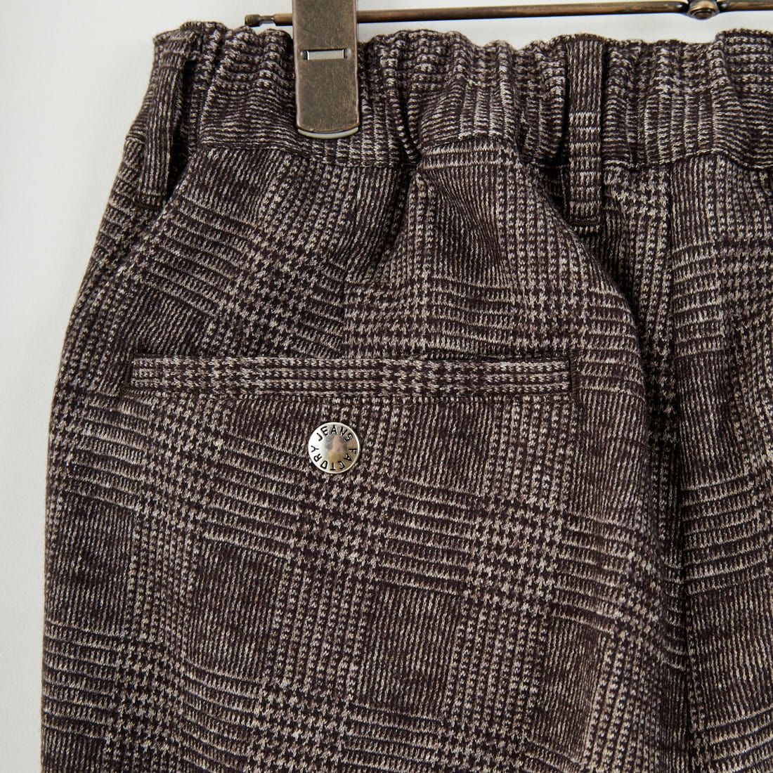 Jeans Factory Clothes [ジーンズファクトリークローズ] ウールジャージー1Pイージーパンツ [JFC-254-039] 54G BRNｸﾞﾚ