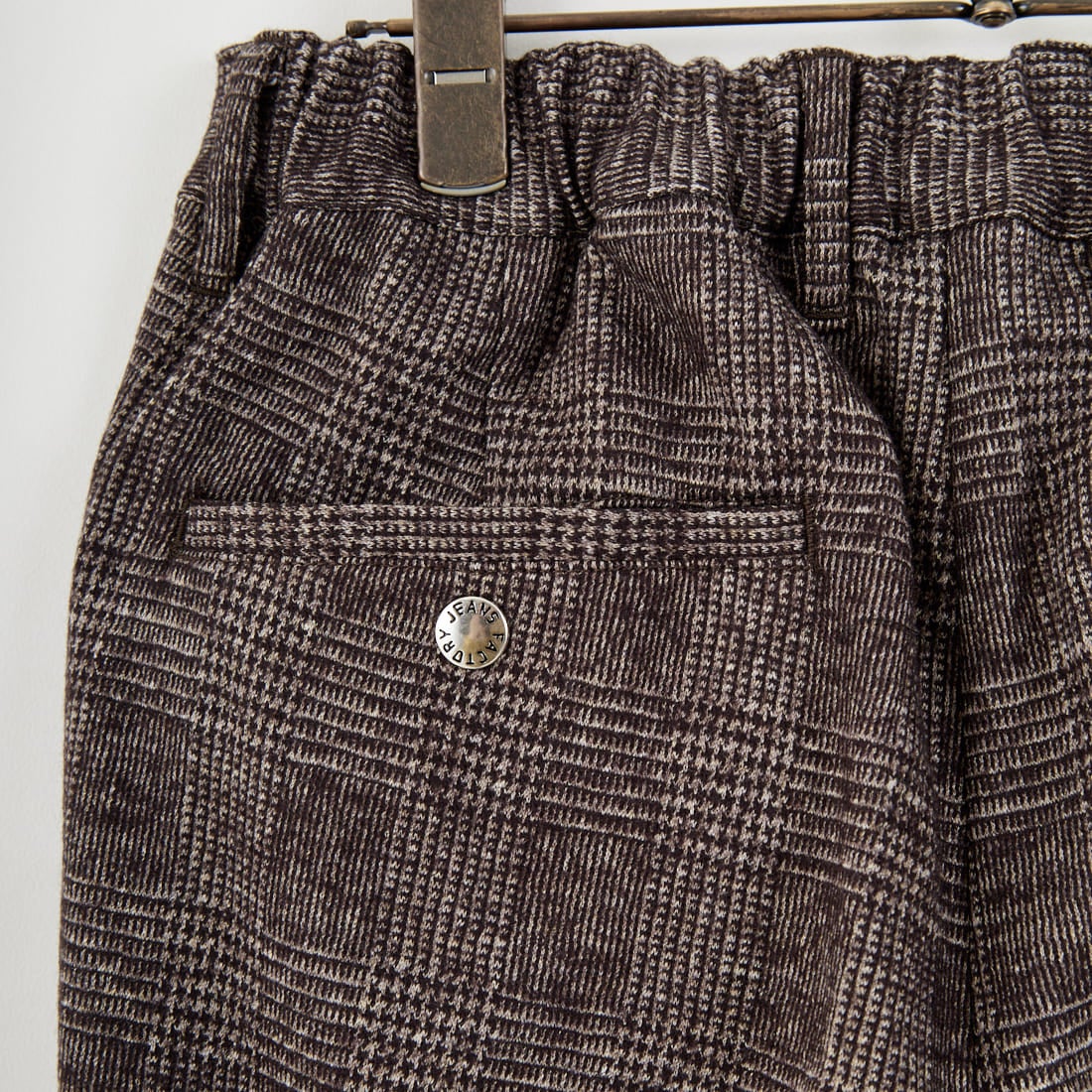 Jeans Factory Clothes [ジーンズファクトリークローズ] ウールジャージー1Pイージーパンツ [JFC-254-039] 54G BRNｸﾞﾚ