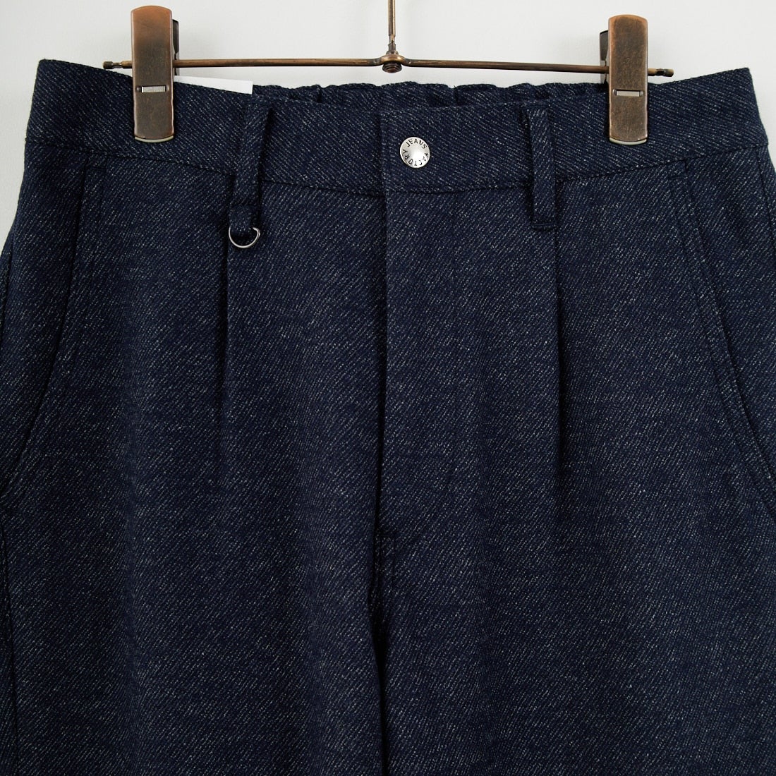 Jeans Factory Clothes [ジーンズファクトリークローズ] ウールジャージー1Pイージーパンツ [JFC-254-039] 02D NVYﾄﾞﾋ