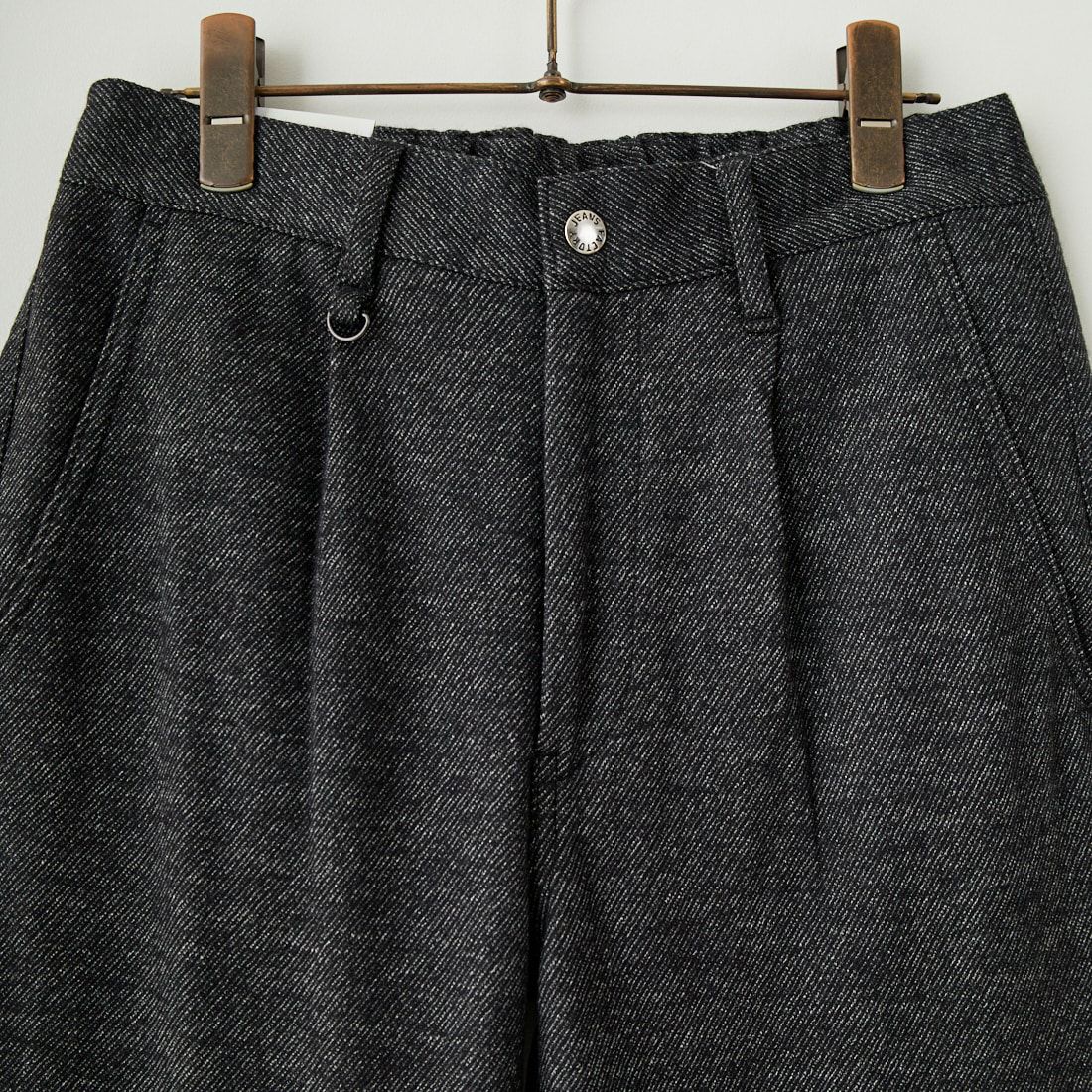 Jeans Factory Clothes [ジーンズファクトリークローズ] ウールジャージー1Pイージーパンツ [JFC-254-039] 60 BLKﾂｲﾙ