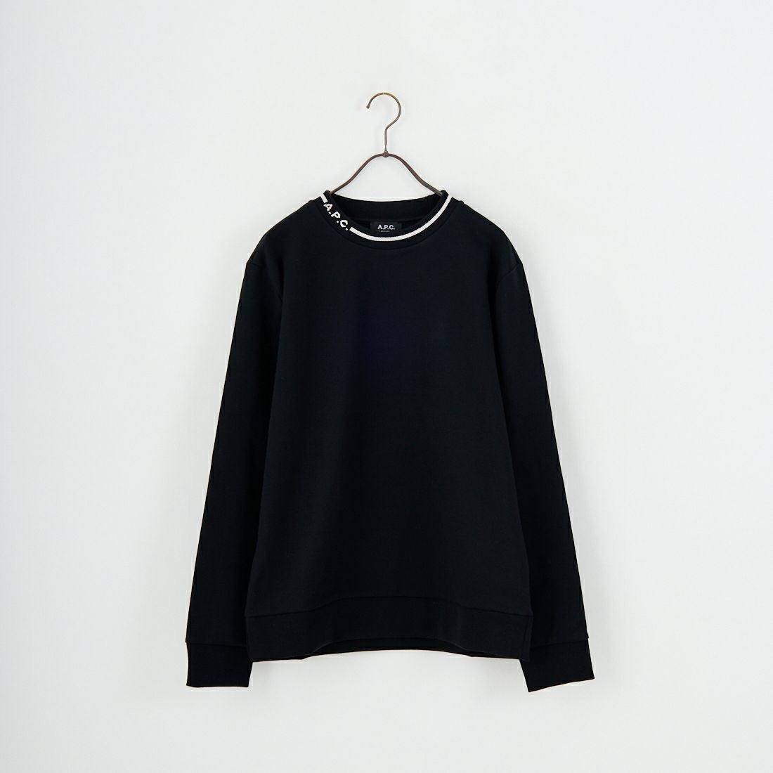 A.P.C. [アー・ペー・セー] Earl スウェットシャツ [SWEAT-EARL] 99 NOIR