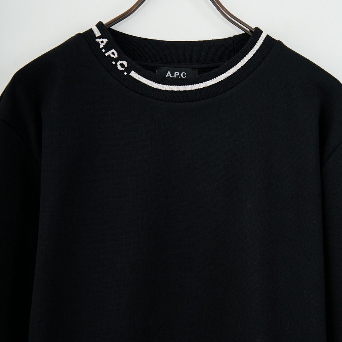 A.P.C. [アー・ペー・セー] Earl スウェットシャツ [SWEAT-EARL] 99 NOIR