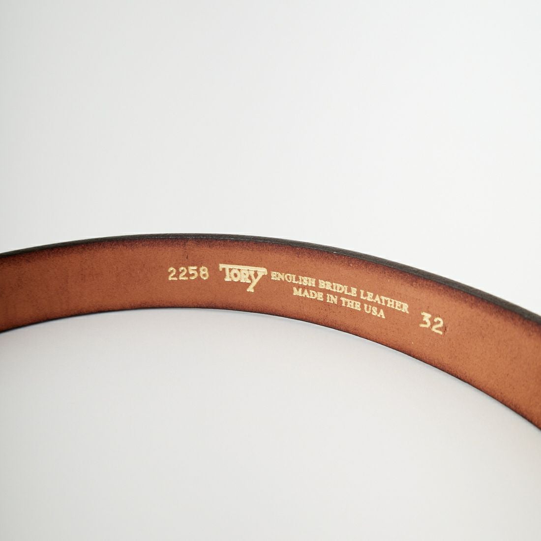 TORY LEATHER [トリーレザー] フープピックベルト [TRL1002258] OAKBARK