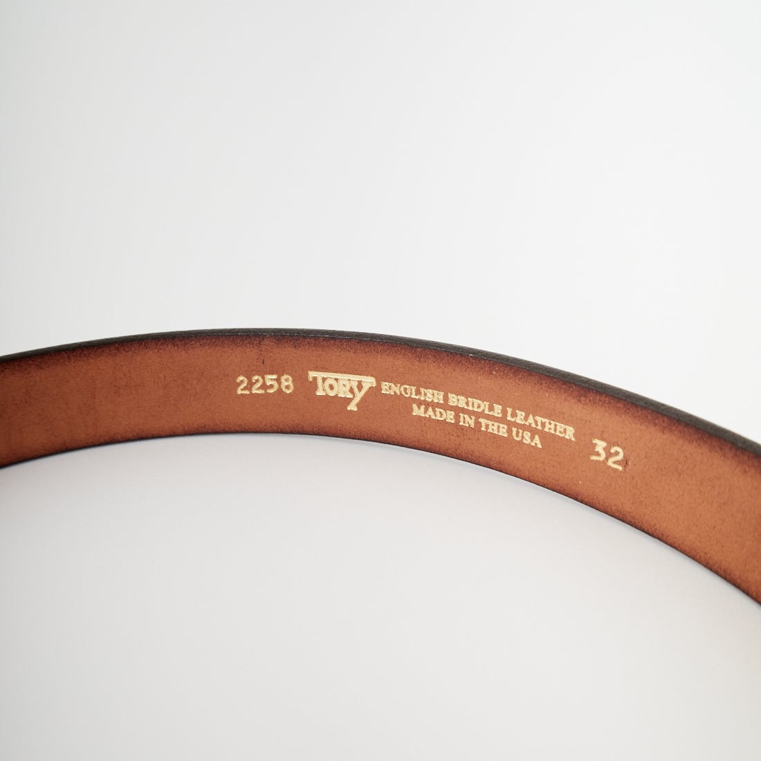 TORY LEATHER [トリーレザー] フープピックベルト [TRL1002258] OAKBARK