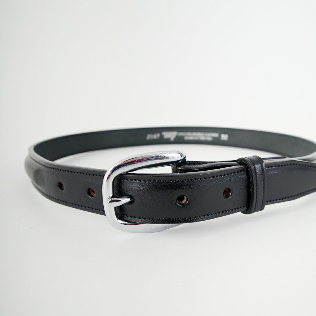 TORY LEATHER [トリーレザー] 1ラウンドライズドベルト [TRL1002167] BLACK