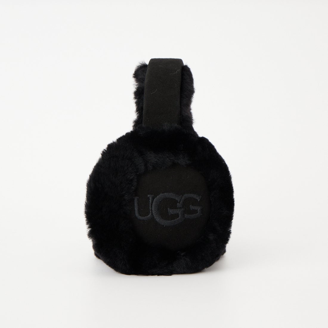 UGG [アグ] シープスキン エンブロイダリー イヤーマフ [20955] BLACK
