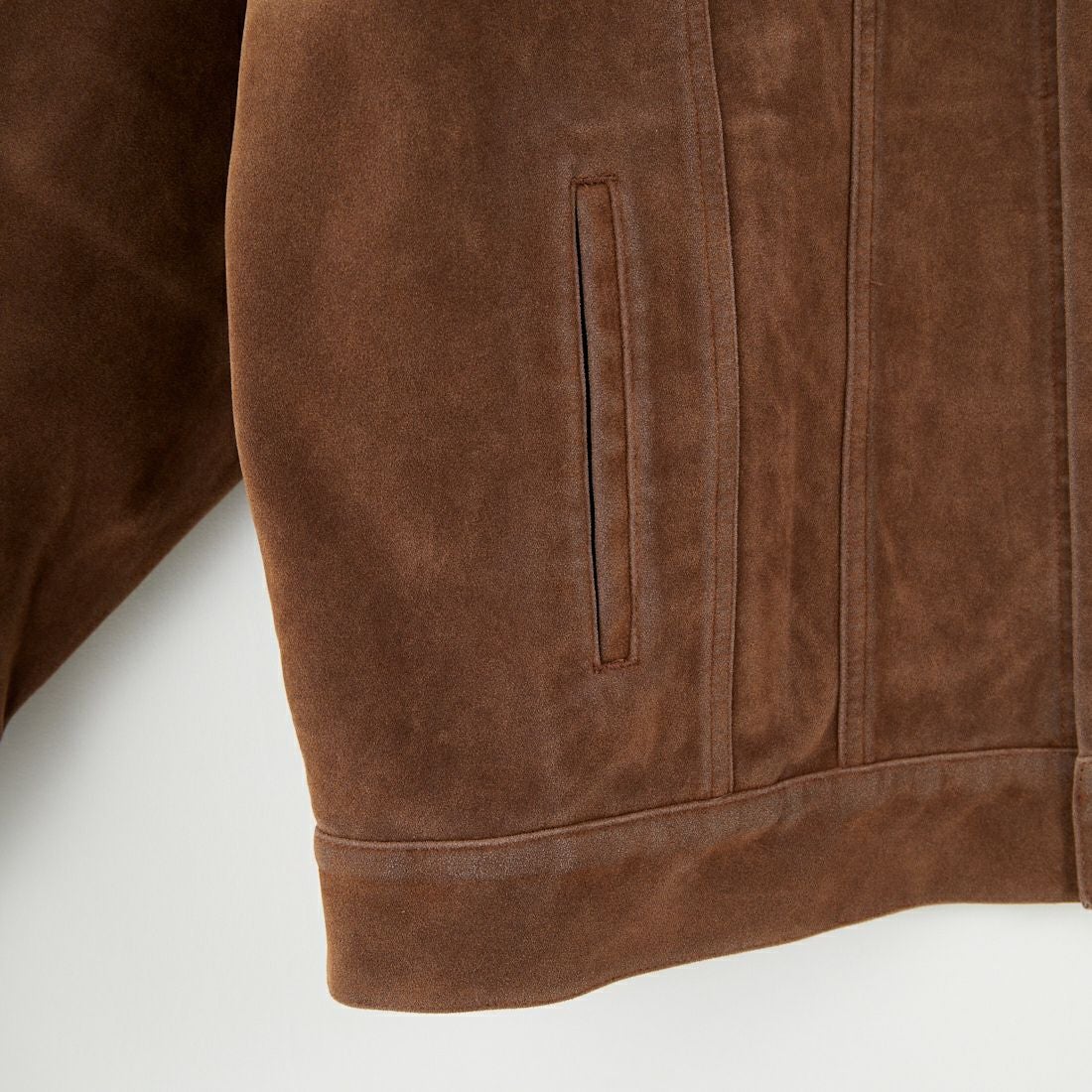 JACKSON MATISSE [ジャクソンマティス] フェイクスエードトラッカージャケット [JM25AW016] BROWN