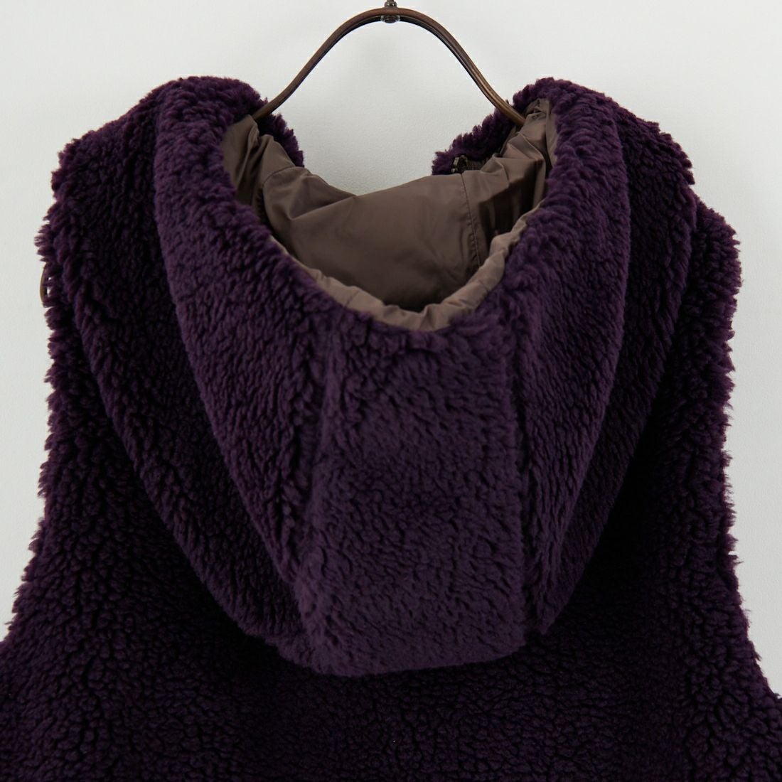 ARMEN [アーメン] リバーシブル ジップアップフリースベスト [ADNAM2552] 2889 PPL/B