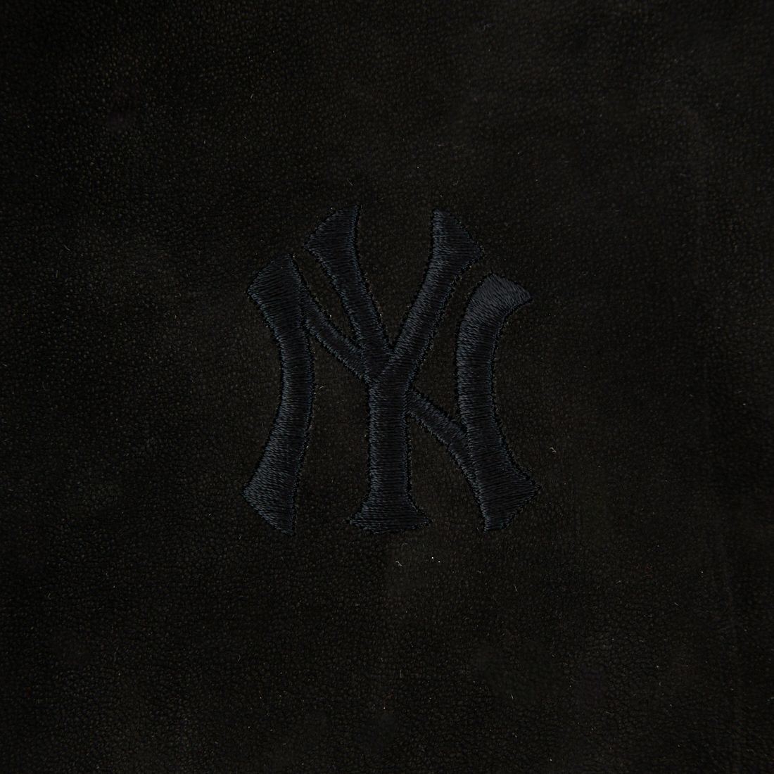 MLB × INFIELDER DESIGN [エムエルビー × インフィールダーデザイン] MLB ヌバックブローブ [MLB-279] BK-YANKEES
