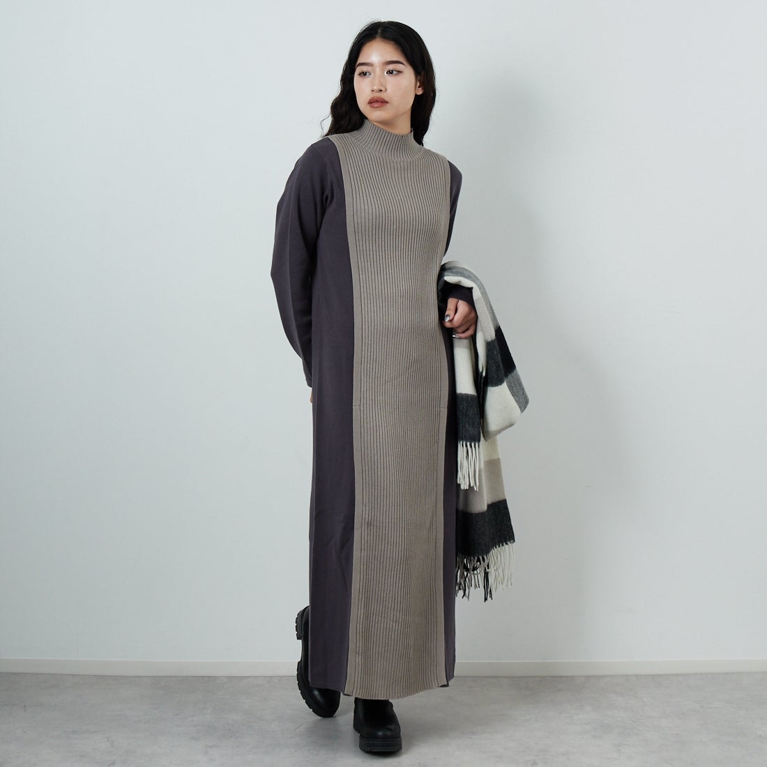 ｸﾞﾚｰｼﾞｭ&&モデル身長：162cm 着用サイズ：F&&