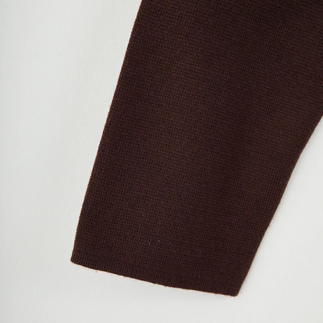 &g'aime [アンジェム] 配色ニットワンピース [986-67407] ﾌﾞﾗｳﾝ