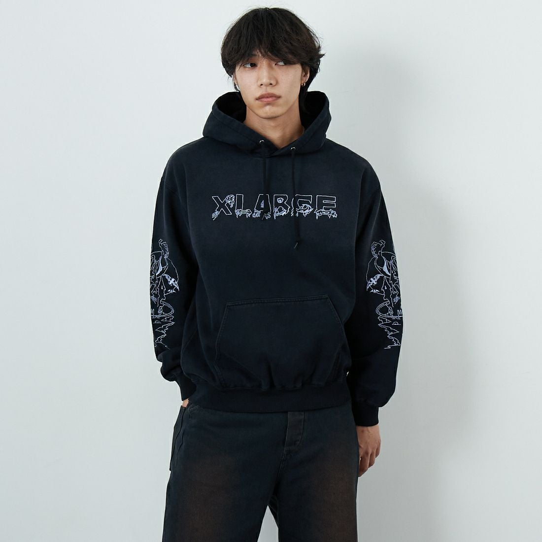 XLARGE [エクストララージ] クリーピーマンション フーデッド