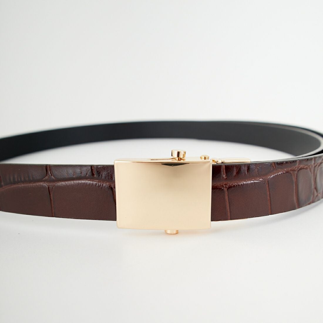 LEFIJE [レフィエ] リバーシブルガチャベルト [M5187B] 19G BRN/BK