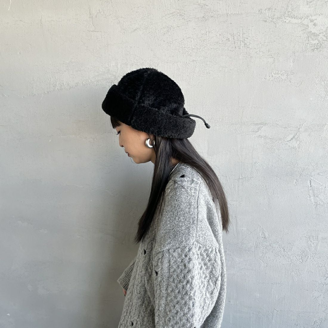 HALO COMMODITY [ハロ コモディティー] Kuna フリースキャップ [H253-207] BLACK