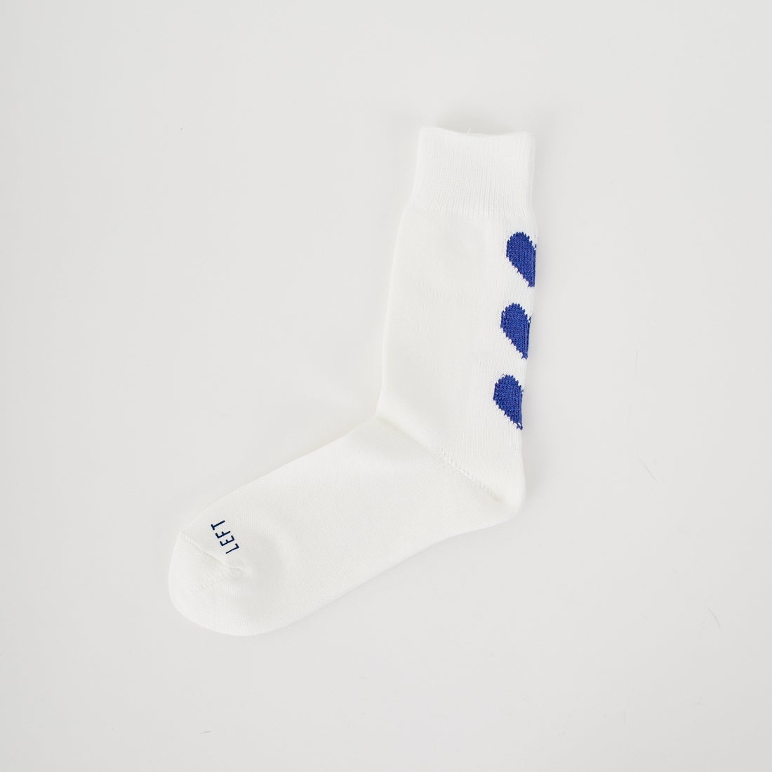 ROSTER SOX [ロスターソックス] THREE HEART by X ソックス [RX-83] WHITE