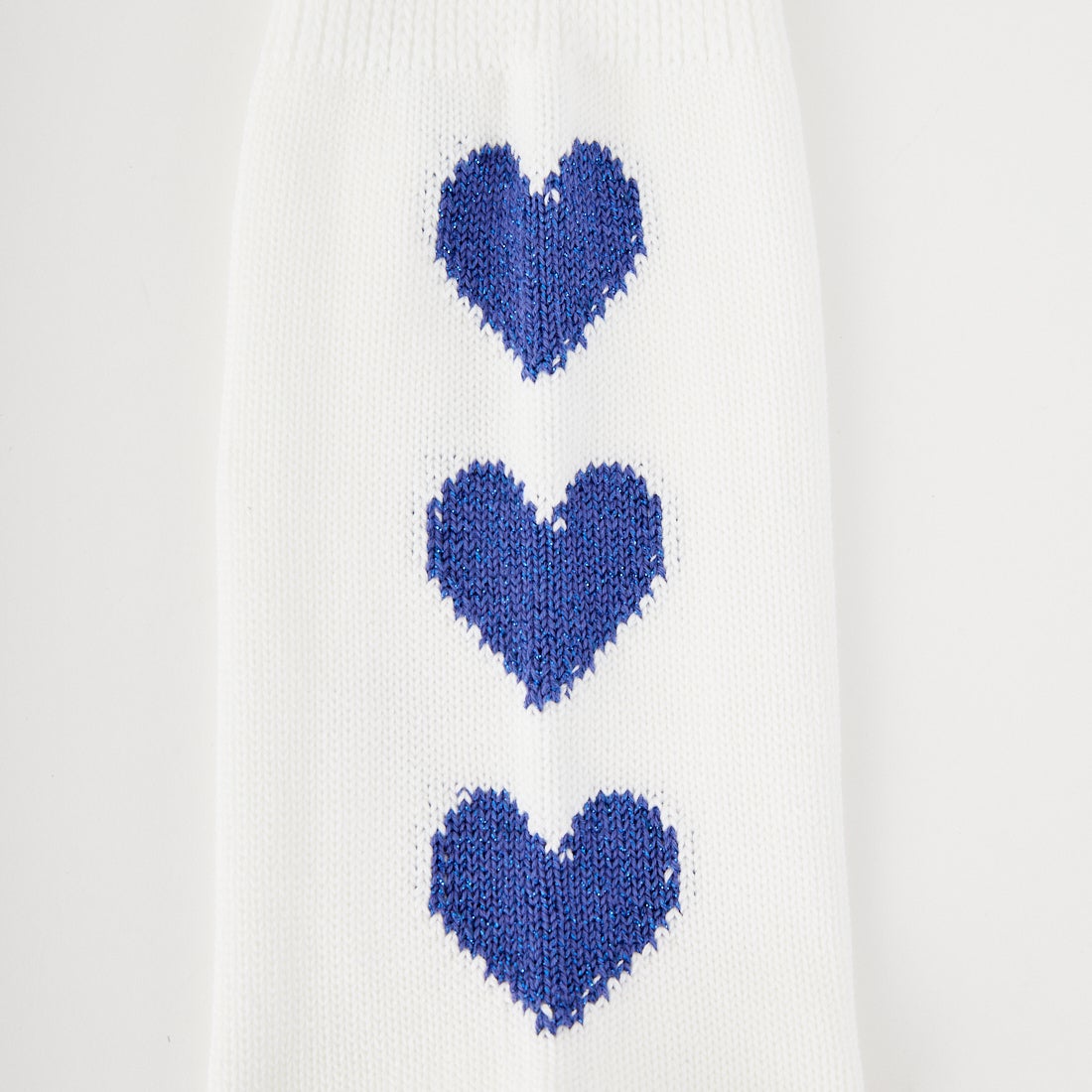 ROSTER SOX [ロスターソックス] THREE HEART by X ソックス [RX-83] WHITE