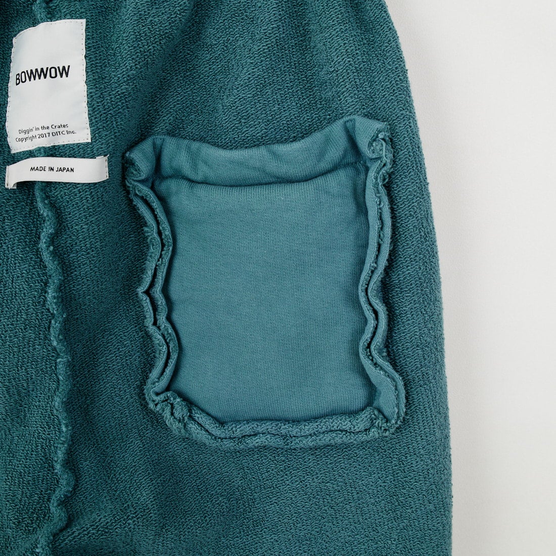 BOW WOW [バウワウ] アーミーエイジドスウェットパンツ [BW252-ASP] AGED GREEN