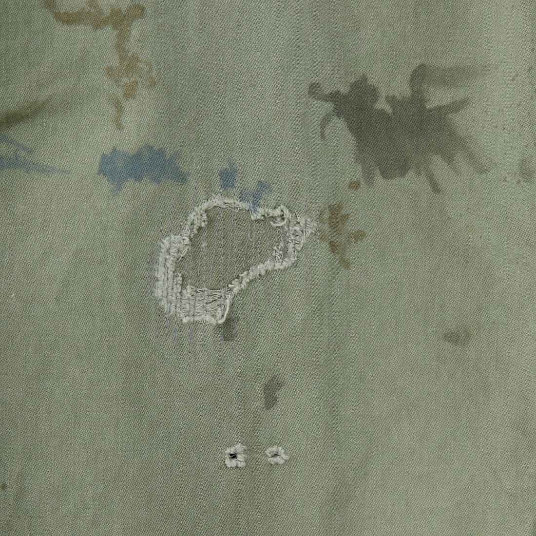 BOW WOW [バウワウ] リペアード USAFメカニックパンツ [BW252-RUMP] AGED S GRN