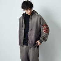 AGED BROWN&&モデル身長：179cm 着用サイズ：L&&