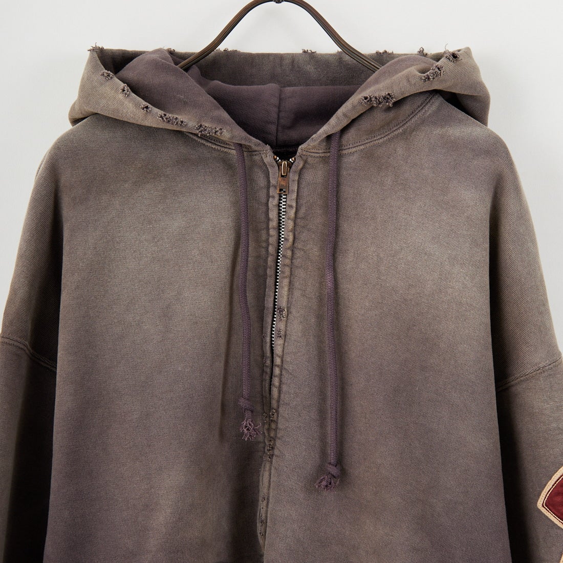 BOW WOW [バウワウ] ベースボールチャンピオン エイジドジップフーディ [BW252-BCZH] AGED BROWN