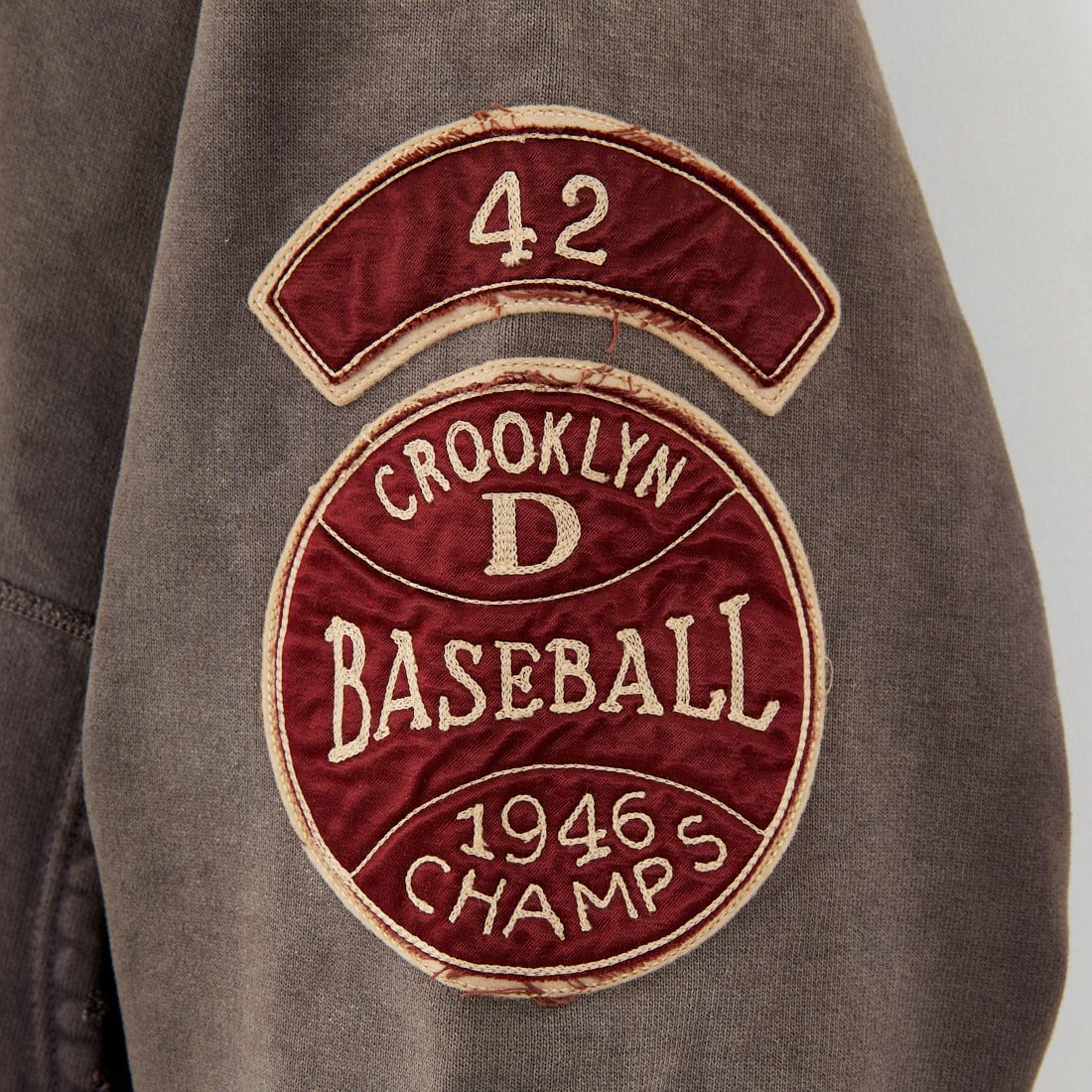 BOW WOW [バウワウ] ベースボールチャンピオン エイジドジップフーディ [BW252-BCZH] AGED BROWN