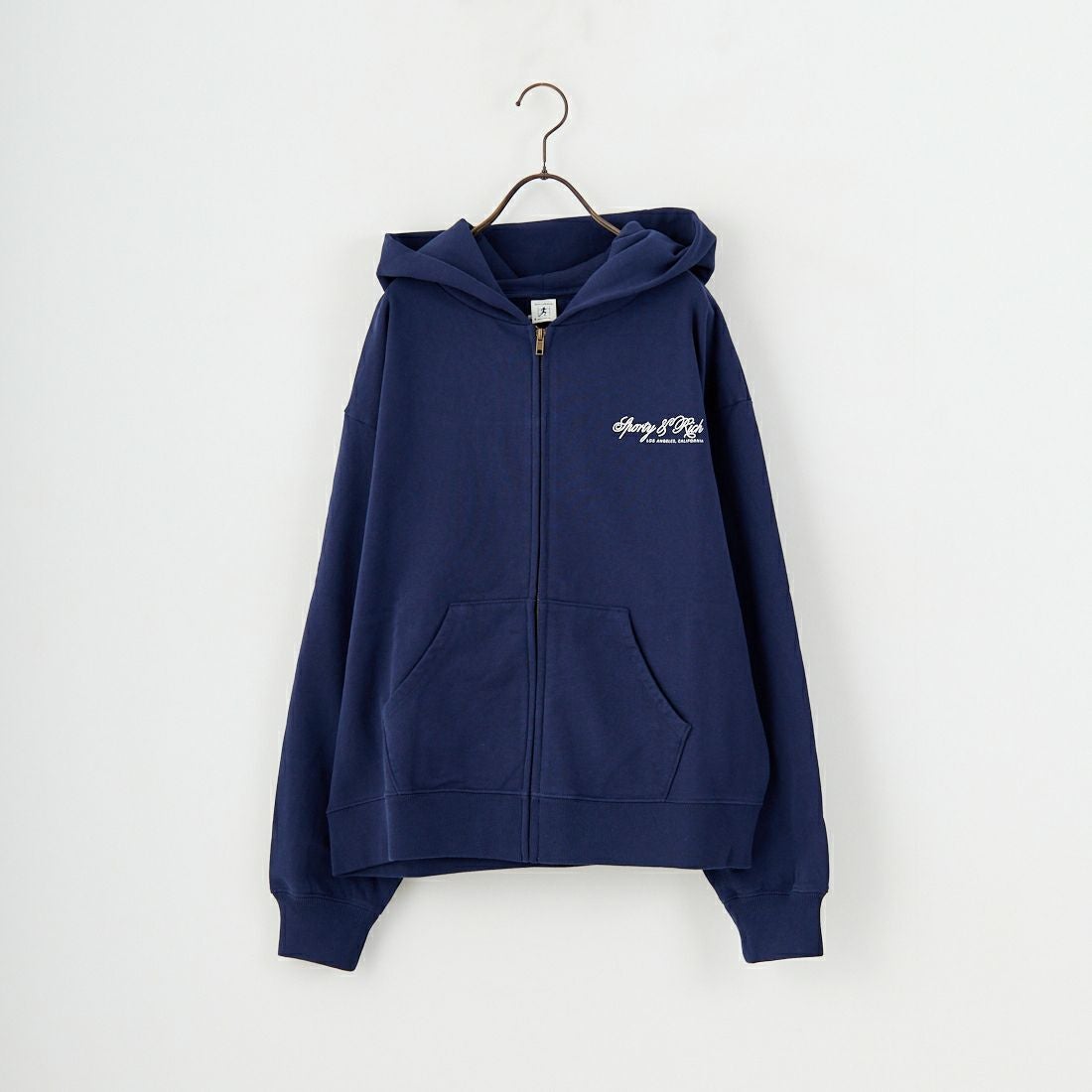 Sporty&Rich [スポーティアンドリッチ] インターナショナルジップフーディ [ST08865264] D.NAVY