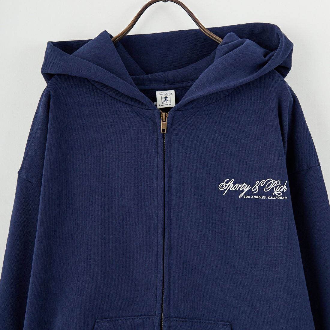Sporty&Rich [スポーティアンドリッチ] インターナショナルジップフーディ [ST08865264] D.NAVY